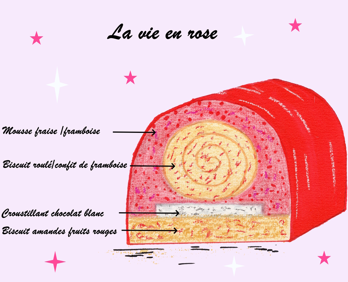 Buche la vie en rose le 18.6 pau Buche la vie en rose le 18.6 pau